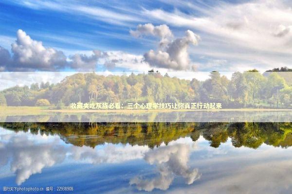 收藏夹吃灰族必看：三个心理学技巧让你真正行动起来 情感心理